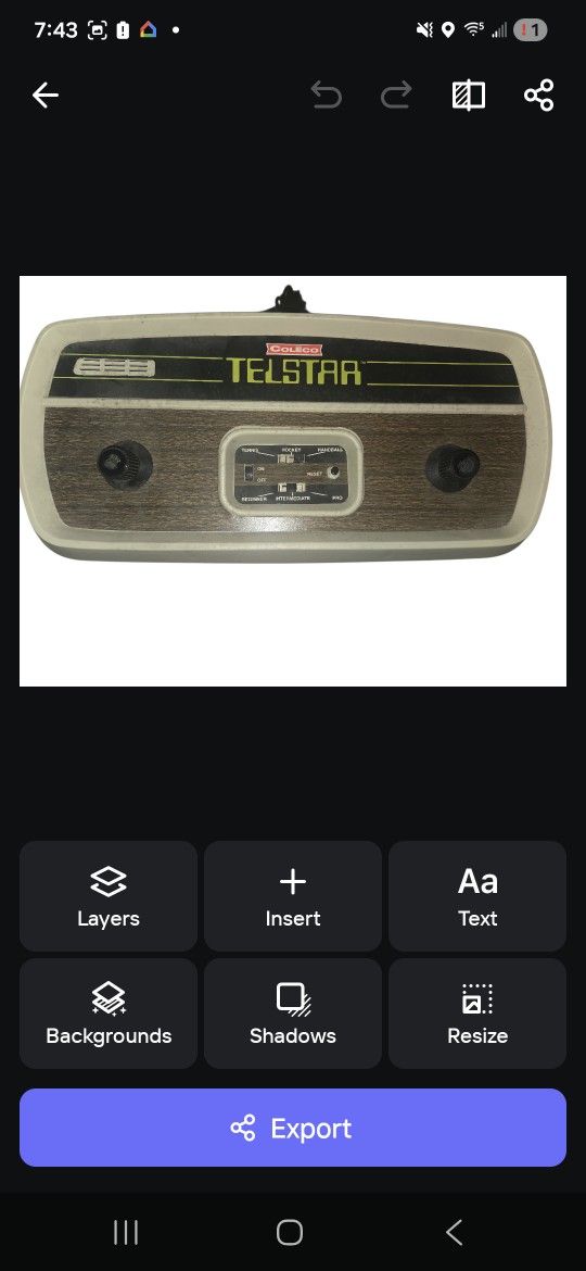 Coleco Telstar 1976 Model AY-3-8500