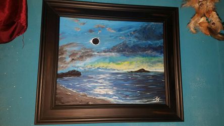 Island Eclipse Acrylic