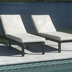 Two Lounge Chairs
