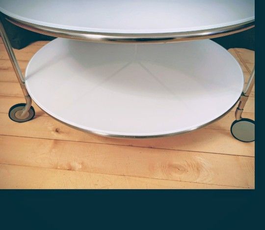 Cofee Table  And Side Table White 