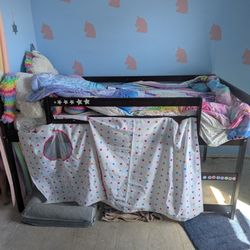 Twin Loft Bed Frame - Missing Slide 