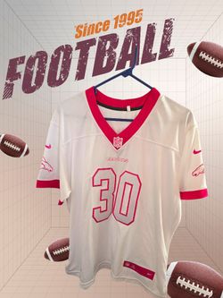 Nike NFL Phillip Lindsay #30 Jersey XXL Denver Broncos Crucial Catch Pink Breast