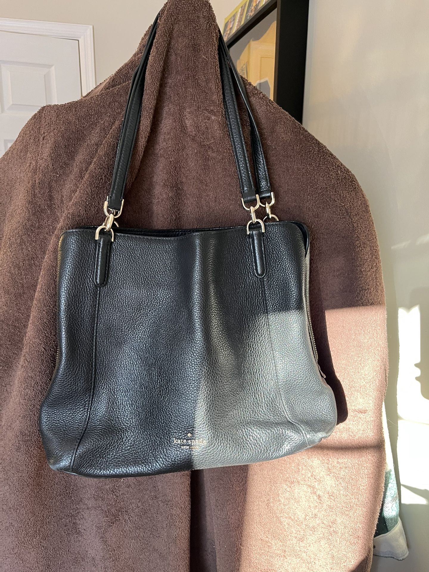 Kate Spade Black Leather Handbag