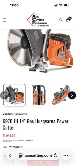 Husqvarna K970 14”