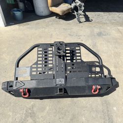 Jeep Wrangler Jk Rear Bumper Tire Carrier Smittybilt XRC 2007 Through 2018
