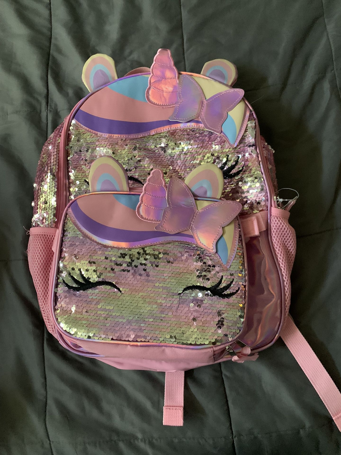 Backpack With Lunch Bag 