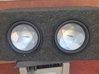 SPEAKERS BOSINAS 10 INCHES GOOD CONDICIÓN ABLO ESPAÑOL