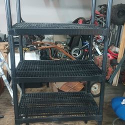 Plastic Storage Shelving 