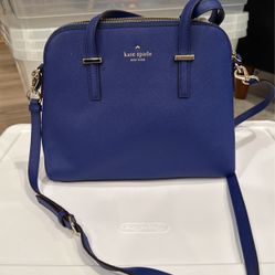 Brand New Kate Spade Crossbody Satchel Bag - Rich Blue