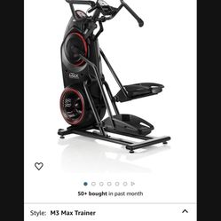 Elliptical Bow Flex, M3