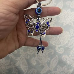 Evil Eye Keychain Charm 