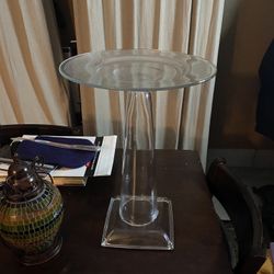 Glass Bird Bath - “DImensions” By CreationsByAlaObba