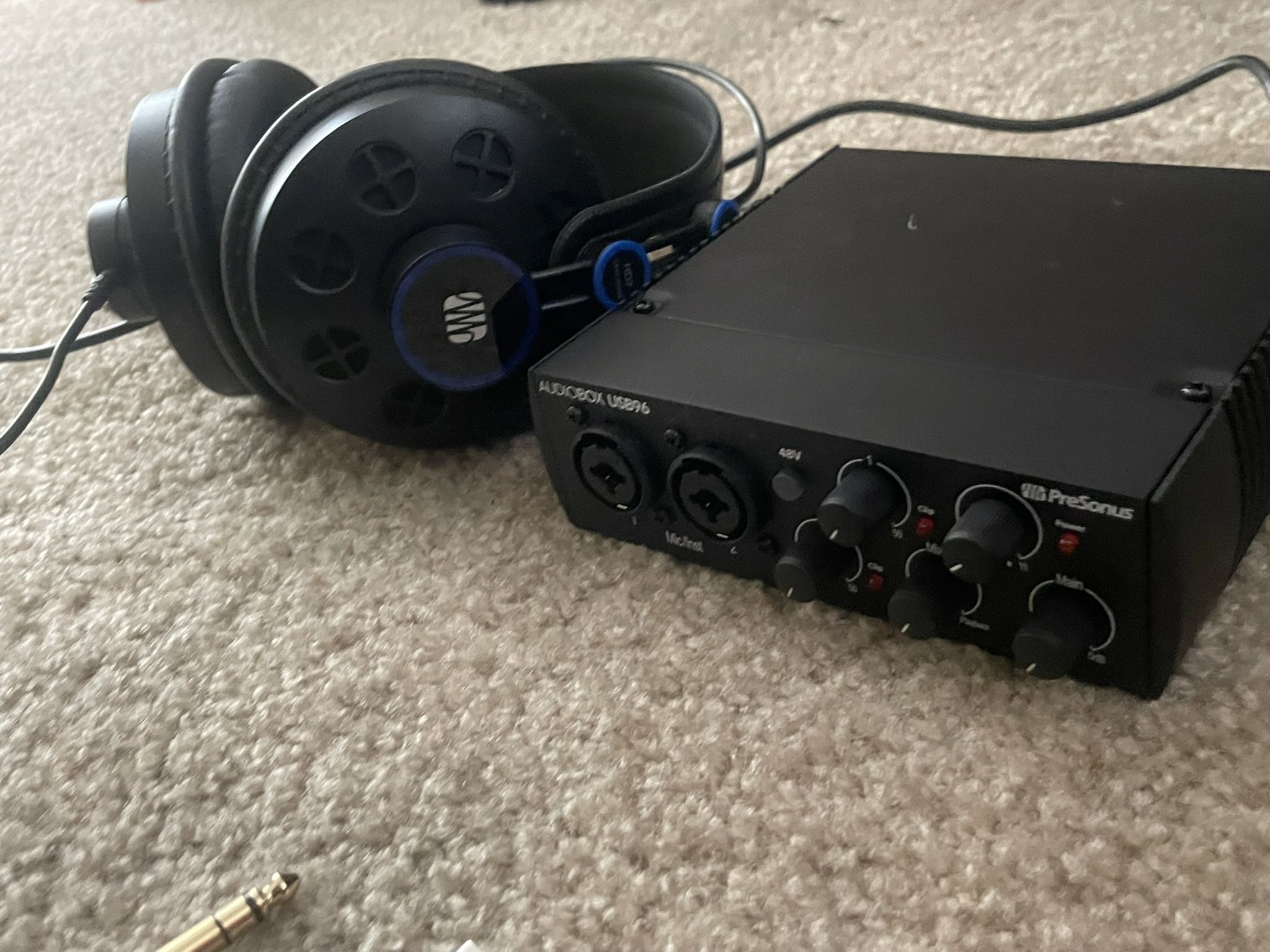 Presonus Audio Box And Headphones