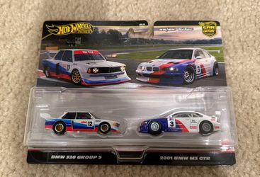 Hot Wheels 2 Pack - BMW 320 Group 3 And 2001 BMW M3 GTR