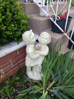 28" Henry Studios Heavy Solid Concrete Statue Decor Garden
