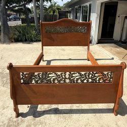 Queen Sleigh Bed frame 