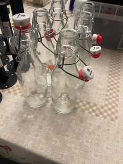 8oz swing Top bottles 9pk