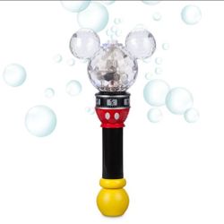 Disneyland Mickey Bubble Wand With Lights (No Bubble Bulb)