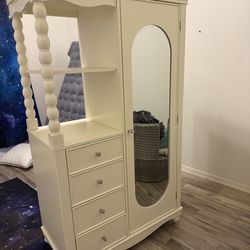 Beautiful white armoire