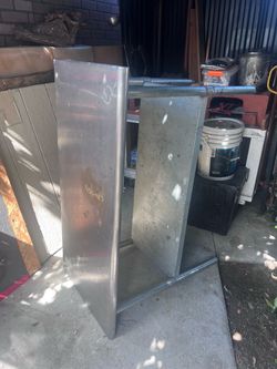 Stainless steel table