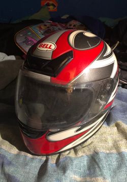 Bell motorcycle helmet