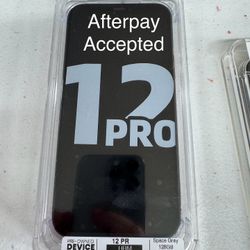 128 GB iPhone 12 Pro, Verizon, AT&T, T-Mobile, unlocked 