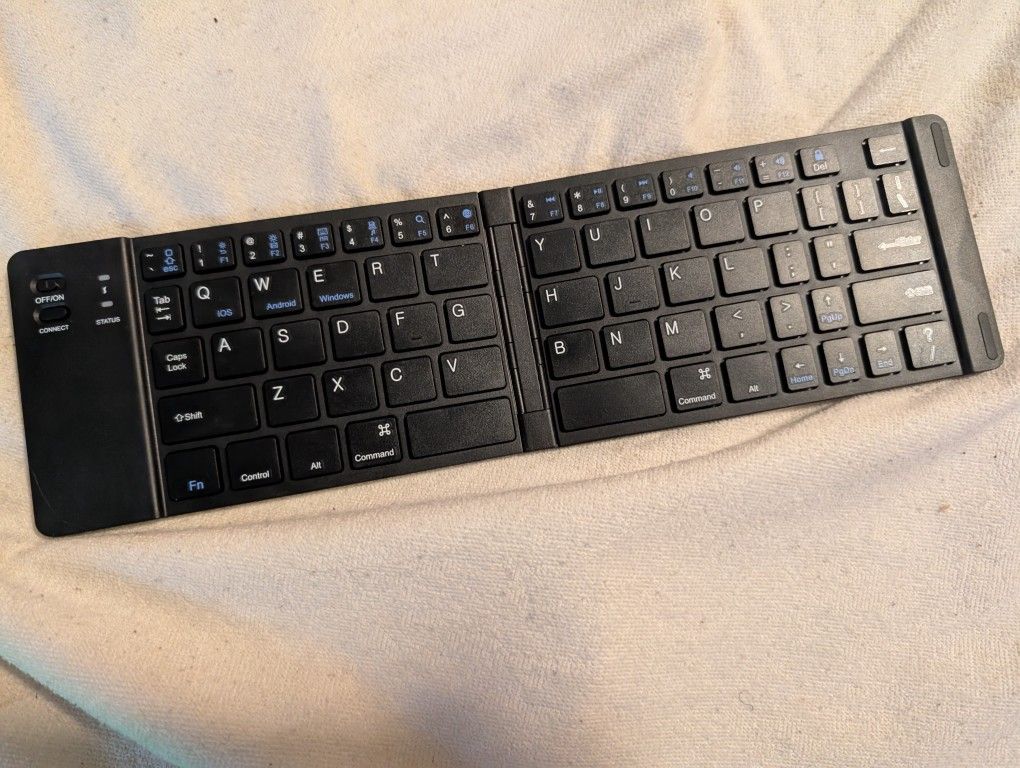 Folding Bluetooth Keyboard - Works Great
