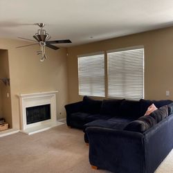Sectional Corduroy Couch