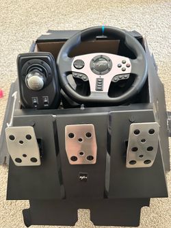 Gaming wheel. PXN V9. Used for one hour.