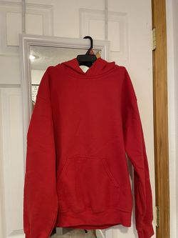 Red Fleece Hoodie