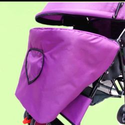 Baby Stroller Cover Foot Muff Universal Weather with Hook Loop Waterproof Windproof Outdoor