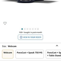 Jabra PanaCast – Intelligent 180° Panoramic-4K Huddle Room Video Camera – Inclusive Video Conferencing Camera with Full Room Coverage, Easy to Set-Up