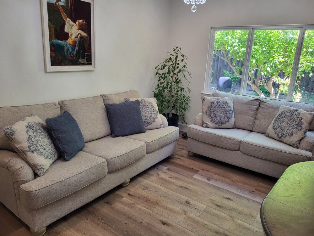 Bralynn Sofa and Loveseat