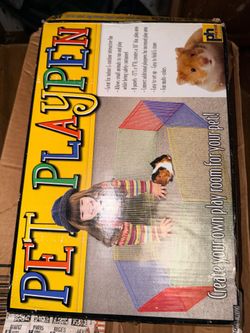 Hamster cages and playpens