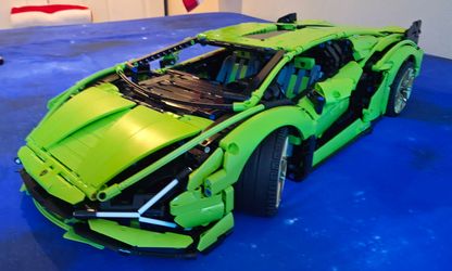 LEGO Technic Lamborghini Sián FKP 37 FULLY BUILT, NO BOX, INCLUDES INSTRUCTIONS!