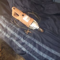 Chicago Electric Drill No Drill Bits Used But Works 