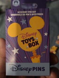 2025 Disney Toys In A Box Mystery Pins