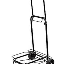 Travel 100-pound Flat Folding Luggage Cart.