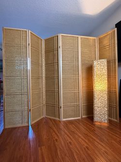 Wicker room divider