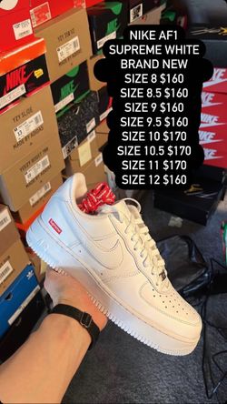 Nike Air Force 1 Supreme White