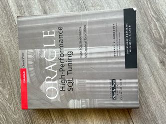 Oracle High-Performance SQL Tuning