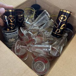     shot glasses