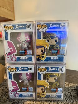 Funko Pop Nycc 2025 Con Sticker Havok Le 3000 And Nimrod Le 4000 Bundle 