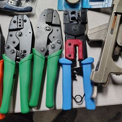 Fiber optic specialty tools crimpers and stripper's