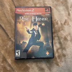 Jet Li Rise To Honor Ps2