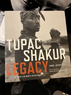 Tupac Shakur Legacy Book And Poster