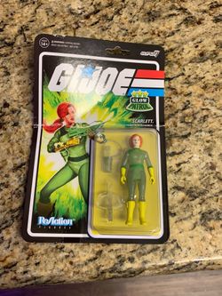 G.I Joe Scarlett Glow Patrol collectable