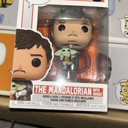 The Manalorian With Grogu #461 Funko Pop