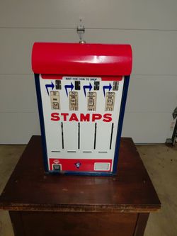 Vintage Postal Stamp Machine
