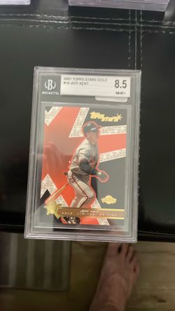 2001 Topps stars gold trading card